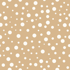 Brown simple pattern. Balloons in a stylish vector and seamless pattern. For printing and interior decoration, pillows, notebooks, gift wrapping.