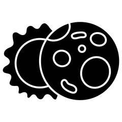 Obraz premium eclipse icon