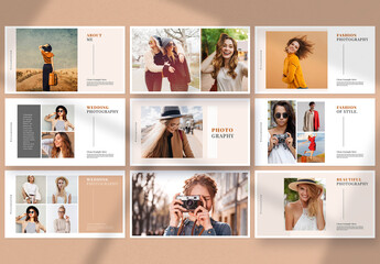 Photography Portfolio Presentation Layout