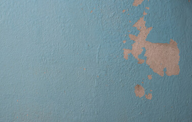 Beautiful Abstract Vintage Blue Concrete Cement Wall Background Texture