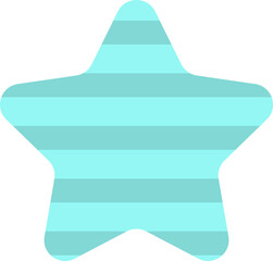  Star shaped designs for children illustration set