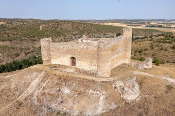 Fototapeta premium Haro Castle is a 15th-century Renaissance castle located in the Spanish municipality of Villaescusa de Haro Spain.