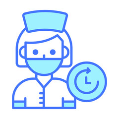 nurse Modern concepts design, vector illustration