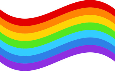 Rainbow clipart design illustration