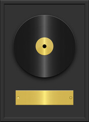 Record disk clipart design illustration