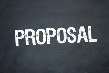 Fototapeta premium Proposal