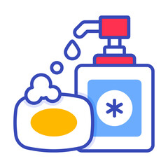 hygiene product Modern concepts design, vector illustration