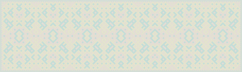 Fototapeta premium Multicolor truchet tiling connections illustration