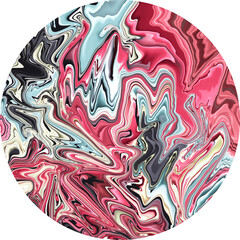 Obraz premium Colorful abstract expressionist digital painting background, contemporary art, modern art