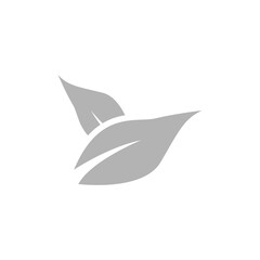 leaves icon, ecology concept, vector illustration