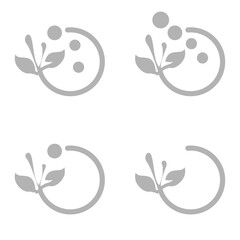 ecology icon, company concept, vector illustration