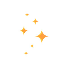 stars icon on a white background, vector illustration