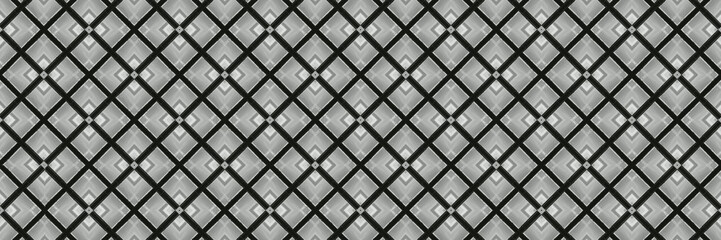 Fototapeta na wymiar Abstract retro wavy panorama metal steel texture pattern background, mosaic texture, Seamless illustration for design.