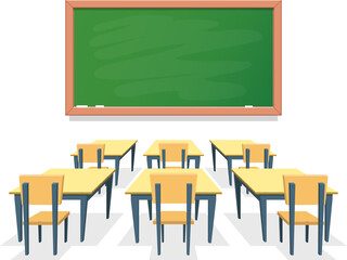 School desk clipart design illustration