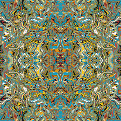 Colorful abstract expressionist digital painting background, contemporary art, modern art