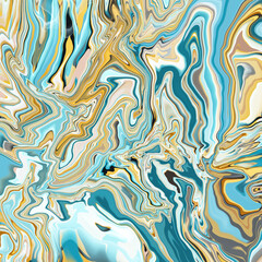 Colorful abstract expressionist digital painting background, contemporary art, modern art