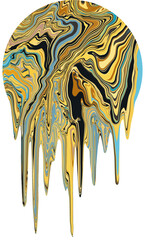 Colorful abstract expressionist digital painting background, contemporary art, modern art