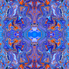 Colorful abstract expressionist digital painting background, contemporary art, modern art