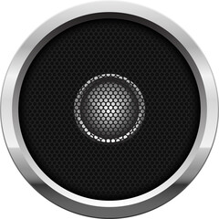 Audio speaker clipart design illustration