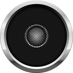 Audio speaker clipart design illustration