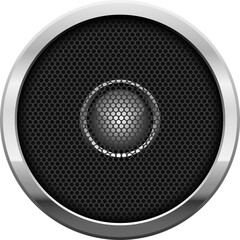 Audio speaker clipart design illustration