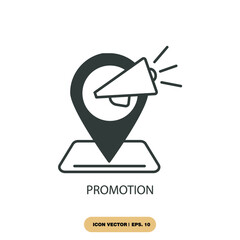 promotion icons  symbol vector elements for infographic web