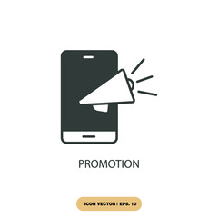 promotion icons  symbol vector elements for infographic web