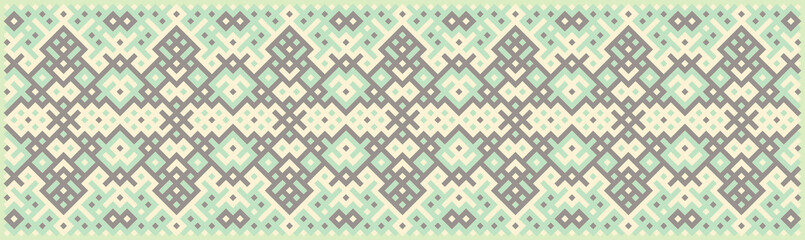 Multicolor truchet tiling connections illustration