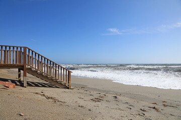 almería escaleras playa mar entrada cabo de gata mediterraneo 4M0A5488-as22