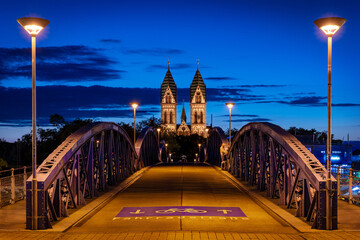 Wilwilli Bridge in Freiburg