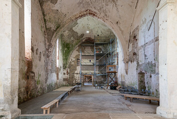 interior of church