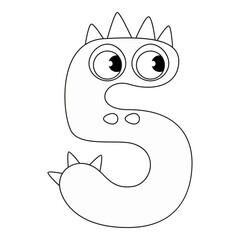 5.Funny Monsters Colorful Numbers, Cute Fantasy Aliens in the Shape of Numerals. Cartoon numbers from 0 to 9 icons are made in the form of human figures with big eyes and face. Arabic numerals. Vector