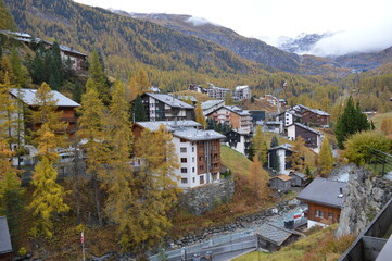 Obraz premium In the mountains in zermatt switzerland 