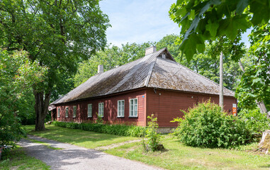 Fototapeta na wymiar manor in saaremaa, estonia
