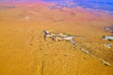 Luftaufnahme von Canyonlands