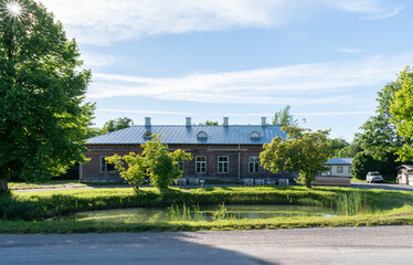 Obraz premium manor in saaremaa