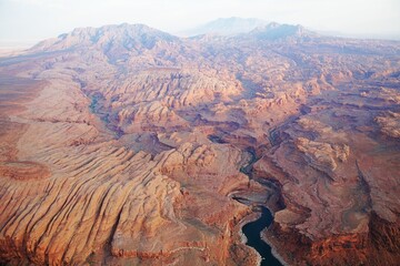 Luftaufnahme von Canyonlands