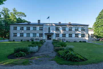 Fototapeta na wymiar manor in saaremaa, estonia, europe