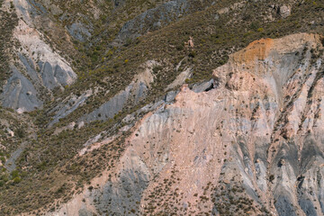 steep and arid terrain in the south of Granada