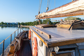 boat in the harbor