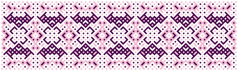 Multicolor truchet tiling connections illustration