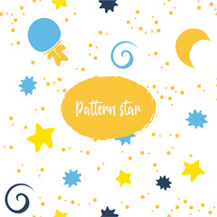 patterns seamless background space bright light child print