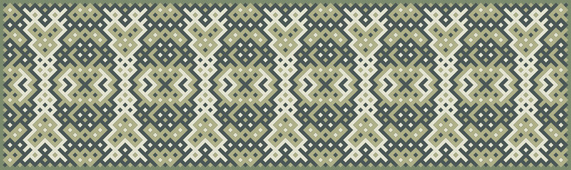 Multicolor truchet tiling connections illustration