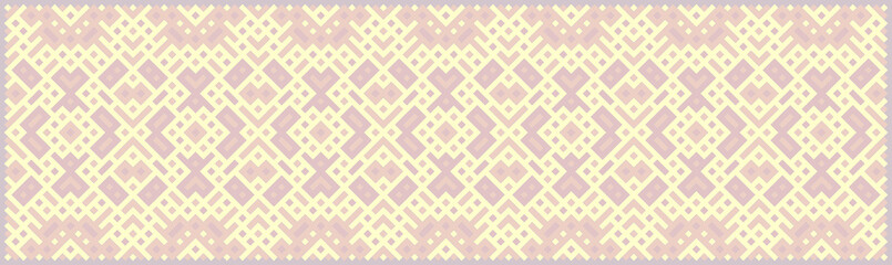 Multicolor truchet tiling connections illustration