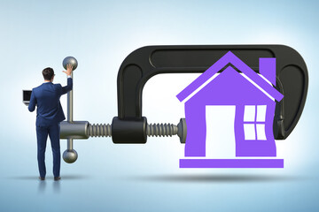 Businessman unable to pay his mortgage