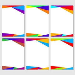 background. abstract templates. geometric brochure. abstract brochure