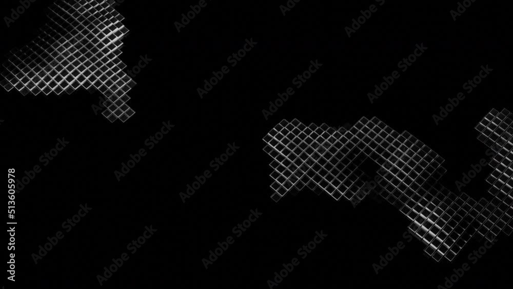 Poster moving spots of squares. design. simple stylish background with moving spots of squares. spots with 