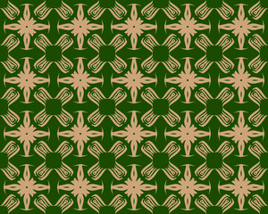 Geometric Seamless Pattern with Tribal Shape. Designed in Ikat, Boho, Aztec, Folk, Motif, Luxury Arabic Style. Ideal for Fabric Garment, Ceramics, Wallpaper. Vector Illustration