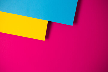 colored background on paper