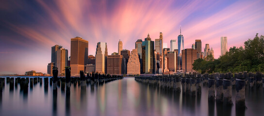 Fototapeta premium Manhattan Ney York City